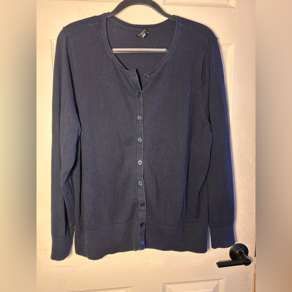 Talbots Midnight Blue Women's Cardigan